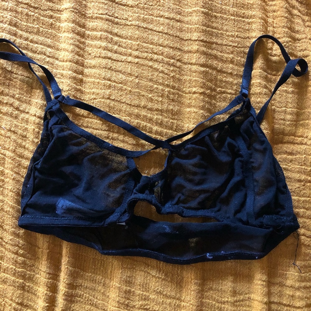 Urban outfitters mesh bralette